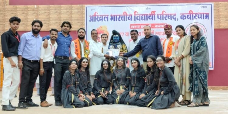 श्री रामकृष्ण पब्लिक स्कूल कवर्धा के  बच्चो ने फहराया परचम।