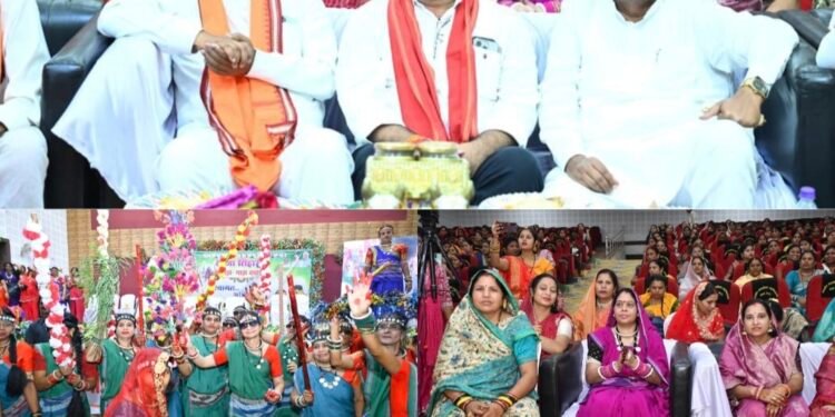 उप मुख्यमंत्री विजय शर्मा की पहल पर कवर्धा विधानसभा में तीजा उत्सव का भव्य समापन, बड़ी संख्या में शामिल हुईं माताएँ-बहनें 1 उप मुख्यमंत्री विजय शर्मा की पहल पर कवर्धा विधानसभा में तीजा उत्सव का भव्य समापन, बड़ी संख्या में शामिल हुईं माताएँ-बहनें