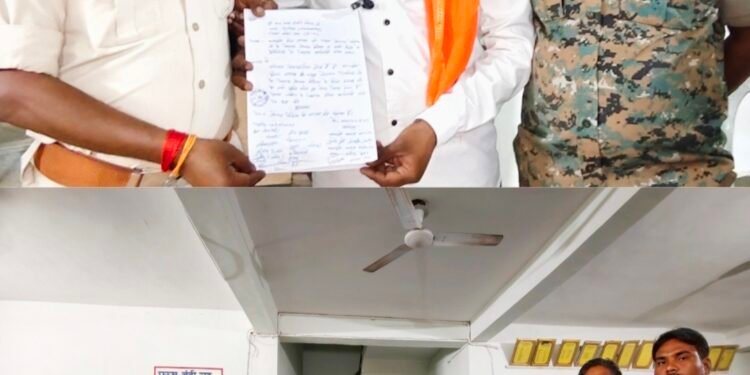 भाजयुमो भोरमदेव मंडल ने प्रदेश अध्यक्ष के खिलाफ अभद्र टिप्पणी करने वालों पर दर्ज कराई एफआईआर 1 भाजयुमो भोरमदेव मंडल ने प्रदेश अध्यक्ष के खिलाफ अभद्र टिप्पणी करने वालों पर दर्ज कराई एफआईआर