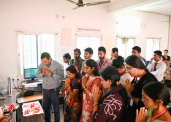 आरपीएस में श्रद्धा भाव से मनाई गई विश्वकर्मा जयंती