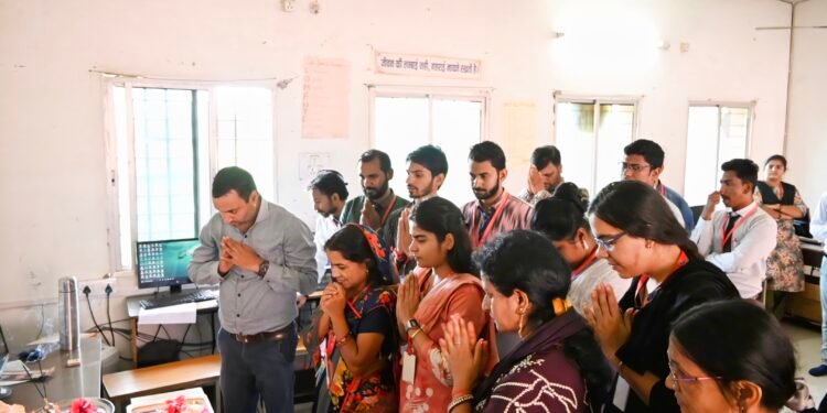 आरपीएस में श्रद्धा भाव से मनाई गई विश्वकर्मा जयंती