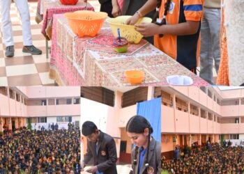 श्री रामकृष्ण पब्लिक स्कूल, कवर्धा में एक मिनट गेम प्रतियोगिता का सफल आयोजन